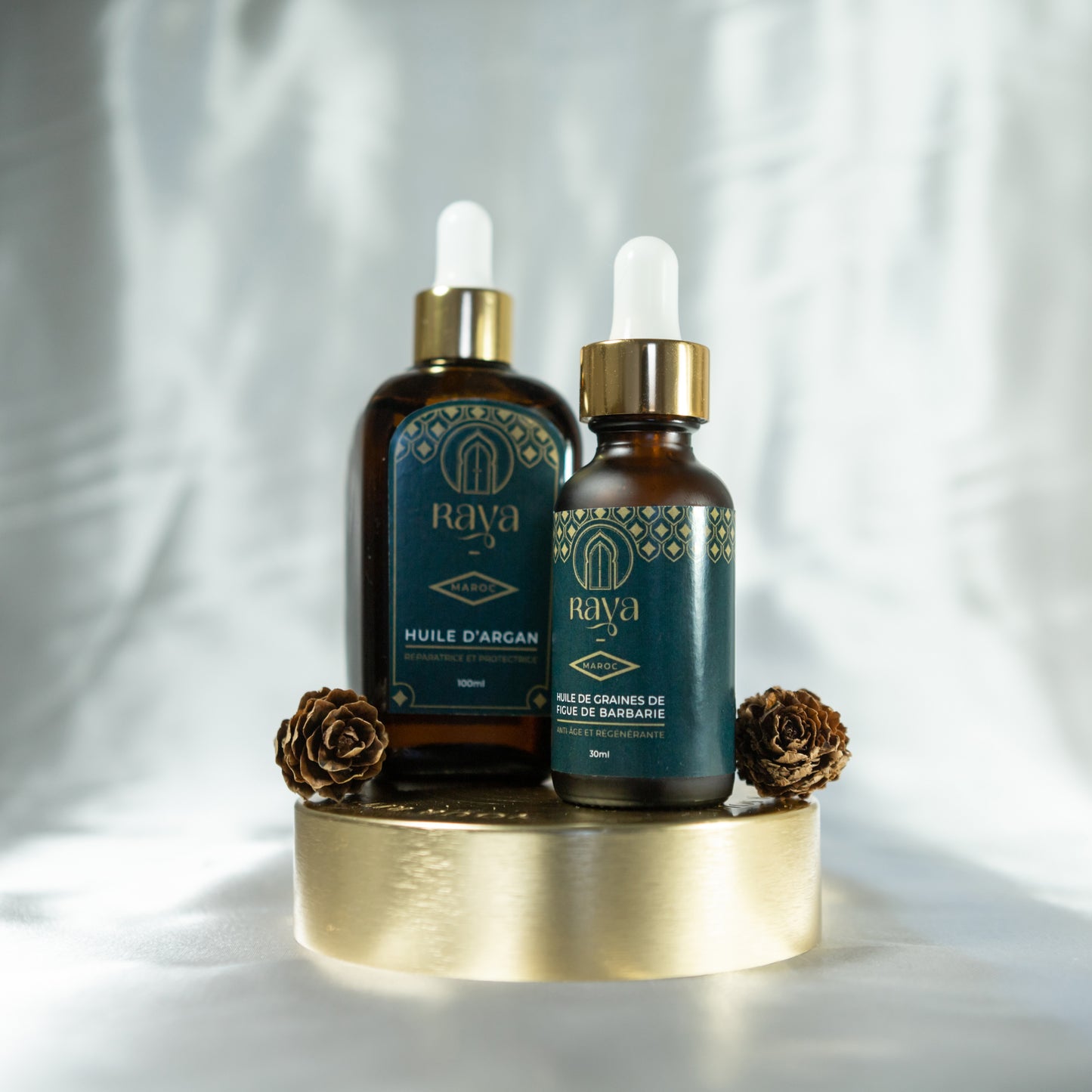 RAYA Double Radiance: Argan Oil &amp; Prickly Pear Seed Oil, Complete Skin and Hair Care